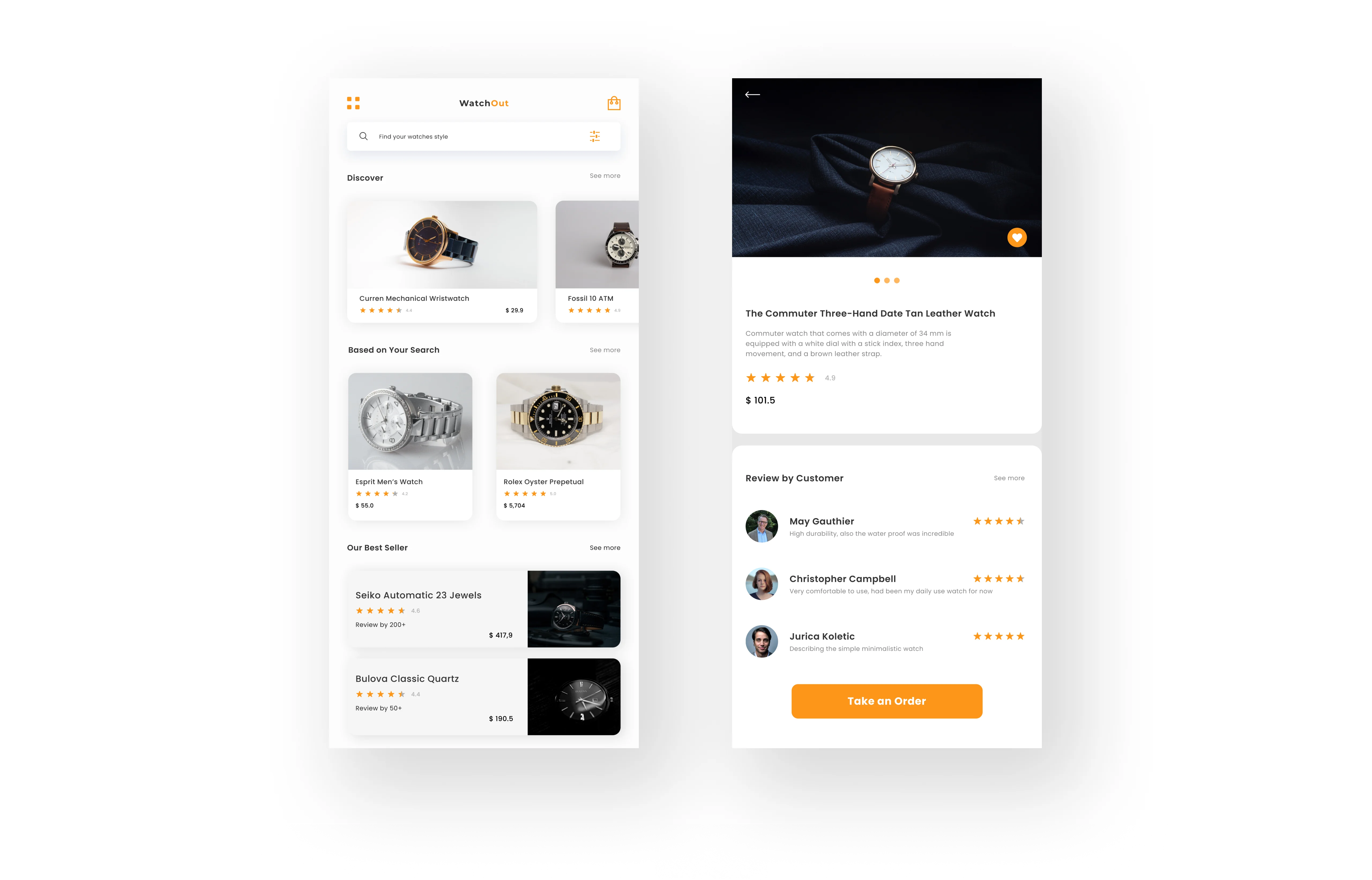 Watch App Design